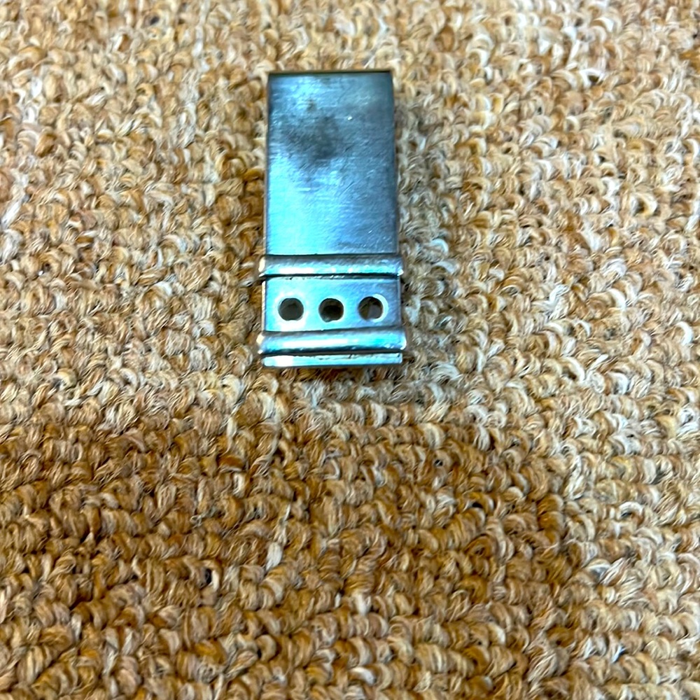 Silver money clip